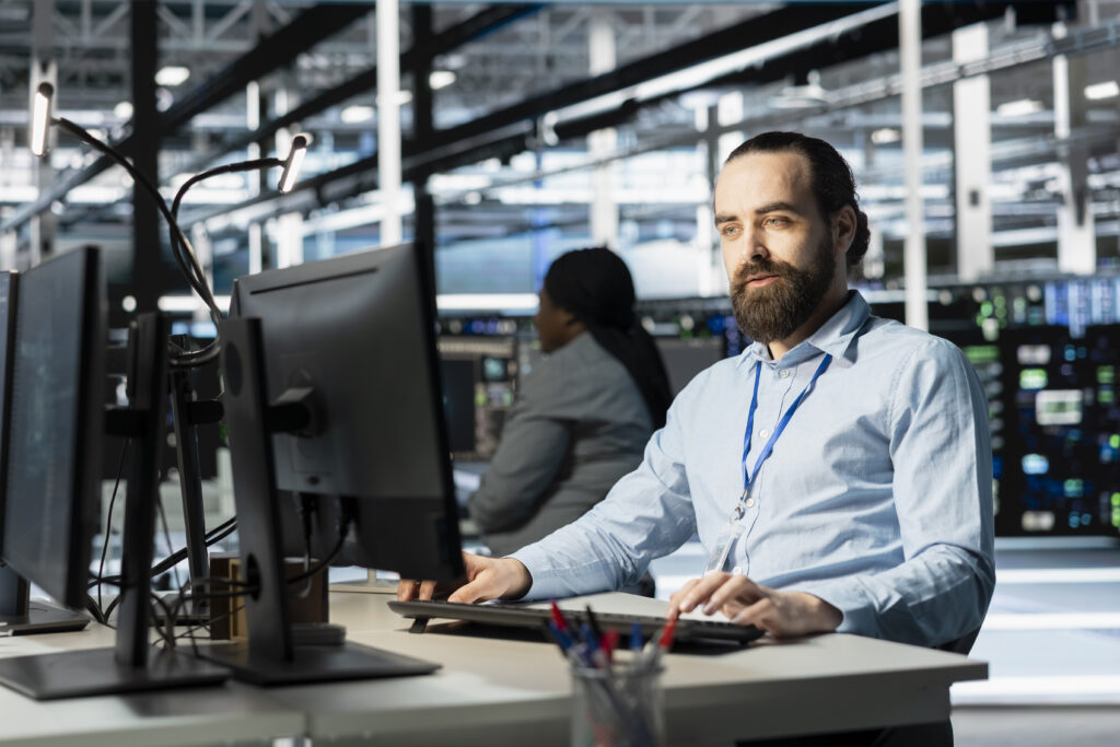 cloud engineers at work